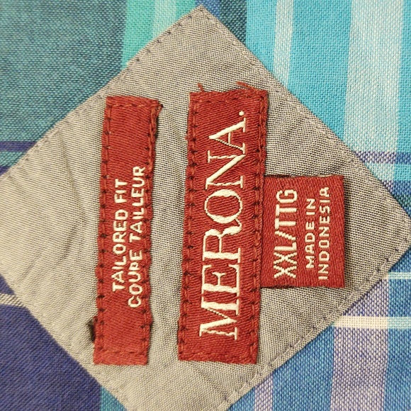 *SALE* EUC Merona Mens Button Down Size XXL - Picture 3 of 5